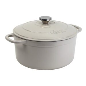 Wejox© ChefCast – 5.5 Quart Enameled Cast Iron Dutch Oven, Oven & Stovetop Safe