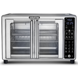 Wejox© AirChef – 1700W 6-Slice Digital Toaster Oven & Air Fryer, 24L Capacity With One Touch Presets